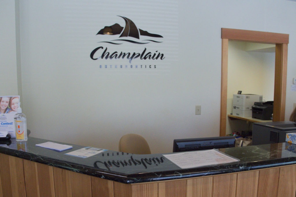 Champlain orthodontics front desk