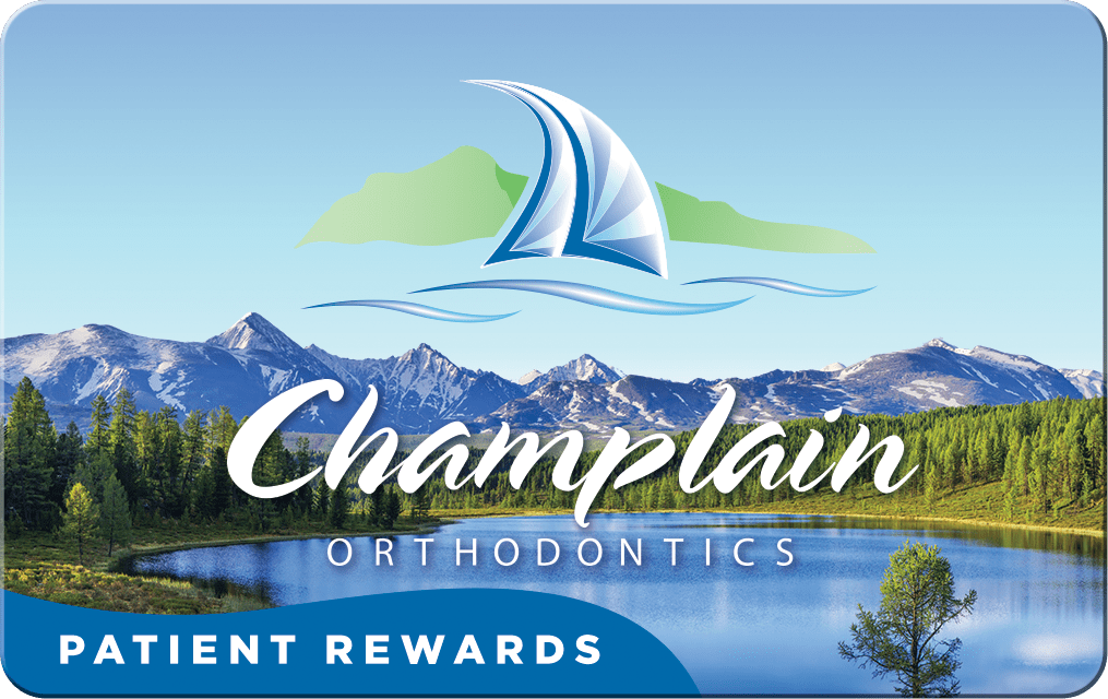 Champlain Orthodontics Patient Rewards Card